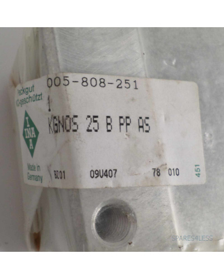 INA Linearlager KGNOS-25B-PP-AS 005-808-251 OVP