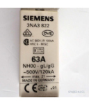 Siemens NH-Sicherungseinsatz 3NA3822 63A GEB